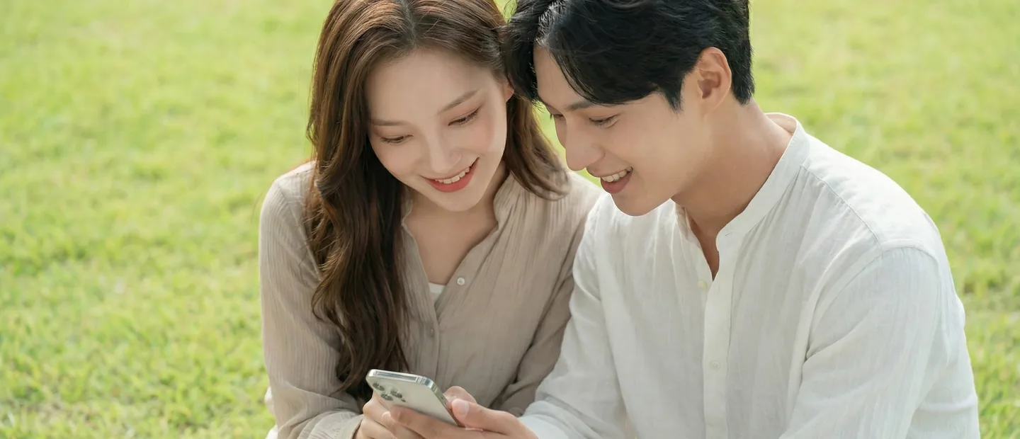 다음머니 앱카드 결제 현금화 앱 화면을 살펴보는 모습 참고 사진